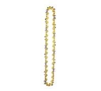 XiBany Nueva minisierra eléctrica de cadena de acero de 6 pulgadas, 1/4 pulgadas; Guía de cadena de motosierra eléctrica de 37 eslabones de calibre de 0,043 pulgadas de paso (Color : Gold, Size : 6i