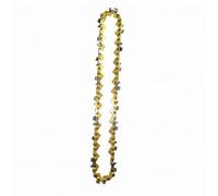 XiBany Nuevo Mini cadena de motosierra de acero de 6 pulgadas, cadena de sierra eléctrica de 1/4 pulgadas; Paso 0,043 pulgadas Calibre 36 eslabones Cadena de sierra/Guía de cadena (Color : 1*chain