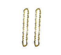 XiBany Nuevo Mini cadena de motosierra de acero de 6 pulgadas, cadena de sierra eléctrica de 1/4 pulgadas; Paso 0,043 pulgadas Calibre 36 eslabones Cadena de sierra/Guía de cadena (Color : 2*chain