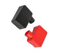 Xibao 2PCS Cubierta para Batería de Coche,Tapa Para Bornes Positivo Y Negativo De Batería,Protectora del Terminal de Baterías,Apto para Coches,Autocaravanas,Caravanas,Barcos,Camión,E-Bike,etc