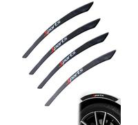 Xibao 4PCS Pegatinas Anticolisión para Pasos de Rueda de Coche,Tiras Protectoras para Carrocería,Tiras Protectoras de Paso de Rueda,Apto para la Mayoría de SUV,Sedanes,Coches,Minivans,Camiones