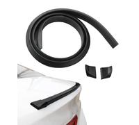 Xibao Spoilers Traseros de Coche, Alerón del Techo de Tiras de Labios, Spoiler Trasero del Labio del Maletero, Apto para la Parte Trasera, Techo o Cualquier Superficie del Vehículo (Negro-Mate)