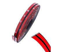 Xibao Tira de Sellado de Parabrisas de Coche,Pantalla Contra el Viento Junta de Goma,Junta Universal de Goma Autoadhesiva,Adecuado para el Techo Solar del Automóvil,Adjunta la Puerta (5Mx19mm)