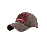 XibeiTrade Gorra de béisbol retro de algodón New York para mujeres y hombres, para deportes al aire libre, café, M