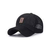 XibeiTrade Gorra de béisbol transpirable de malla para verano, para deportes al aire libre, protector solar