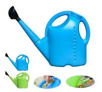 XIBHDN 2 Gallon Watering Can for Outdoor Plants with Removable Long Spout, Modern Plant Watering Can, Large Plastic Watering Can for Garden Flowers Plants Outdoor Plant House Flower (Blue, 5L)