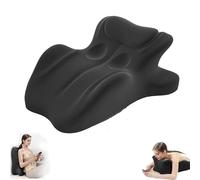 XIBHDN Chiro Monk Couple Pillow,Position Pillows for Intimacy Wedge,Butt Cushion for Couples,Ergonomic Posture Support for Spinal,for All Postures (Black)
