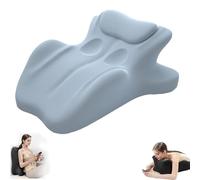 XIBHDN Chiro Monk Couple Pillow,Position Pillows for Intimacy Wedge,Butt Cushion for Couples,Ergonomic Posture Support for Spinal,for All Postures (Blue)