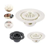 XIBHDN Flower Shaped Bun & Dumpling Machine, Baozi Maker Machine, Dumpling Momo Maker Mold for Home Kitchen Beginners, Ease of Use Cleaning (White)