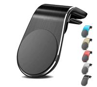 XIBHDN Mobile Phone Navigation Magnetic Bracket,L Type 360° Rotatable Car Phone Mount,Universal Car Cellphone Holder Strong Magnet Mount for Any Smartphone (Black)