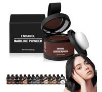 XIBHDN Waverlo Magic Root Cover Up, Root Touch Up Hair Powder, Hairline Powder Instantly Conceals Hair Loss, Hair Fibers for Thinning Hair, Root Cover Up, Stain-Proof 48 Hour (Hazel Brown)