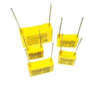 XIBIO 10 Uds 275VAC Condensador de película de Polipropileno X2 0,01 0,1 0,15 0.022 0,22 0,33 0,47 0,56 0,68 1,2 uf 104K 1uf Condensador de corrección (Size : 0.22UF 10mm)