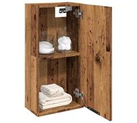 Xichuzi Armario de baño de Pared Roble Artisan 32x20x67 cm, Muebles para Baño, Armario Baño, Mueble Baño Auxiliar, Columna Baño, Auxiliares para Baños - 856938