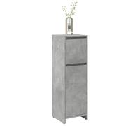 Xichuzi Armario de baño Madera contrachapada Gris 30x30x95 cm, Muebles para Baño, Armario Baño, Mueble Baño Auxiliar, Columna Baño, Auxiliares para Baños - 856060