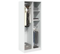 Xichuzi Armario de Madera de ingeniería Blanco 80x50x200 cm, Armarios Dormitorio, Armario Ropero, Roperos De Dormitorio, Armario para Habitación - 3307756