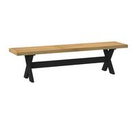 Xichuzi Banco Comedor NOAIN Patas Forma X Madera Maciza Pino, Banco Recibidor, Banco Comedor, Bancos para Cocina, Banco Vestuario - 4100049