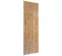 Xichuzi Cortina de bambú Puerta contra Insectos, Cortinas Puertas Exteriores, Cortinas Antimoscas, Cortina Moscas, 56x185 cm