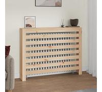 Xichuzi Cubierta de radiador Madera Maciza de Pino 108,5x19x84 cm, Cubre Radiadores, Cubreradiadores Modernos, Estanteria para Radiador - 822596