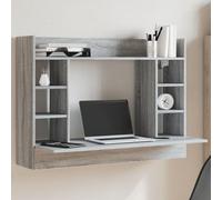 Xichuzi Escritorio de Pared Madera ingeniería Gris Sonoma 105x48x75 cm, Mesa Escritorio, Escritorio Orden, Escritorio Gaming, Office Desk, Mesa Escritorio Ordenador - 847973