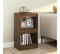 Xichuzi Estantería/Divisor de Espacios Roble marrón 40x30x72 cm, Libreria Estanteria, Muebles Auxiliares, Estanterias Almacenaje, Mueble Almacenaje, Mueble Organizador, Estanteria Oficina - 813586