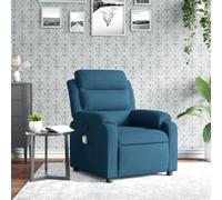 Xichuzi Sillón de Masaje reclinable de Terciopelo Azul, Sillón De Relax, Sillon Masaje Relax, Sillon Relax Electrico, Hogar Sillon Relax, Sillones Comodos, Sofa Tantra - 373521