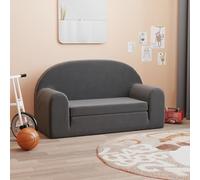 Xichuzi Sofá Cama de 2 plazas Felpa Suave Gris Antracita, Sofas De Salon, Sofa Relax - 357024