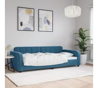 Xichuzi Sofá Cama Terciopelo Azul 90x200 cm, Estructura de Cama, Sofas De Salon, Sofa Relax, Sofa Bed, Base De Cama, Marco De Cama, Somier 354057