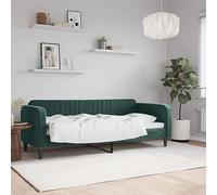 Xichuzi Sofá Cama Terciopelo Verde Oscuro 80x200 cm, Estructura de Cama, Sofas De Salon, Sofa Relax, Sofa Bed, Base De Cama, Marco De Cama, Somier 354081