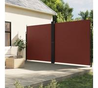 Xichuzi Toldo Lateral retráctil marrón 200x600 cm, Toldos Terrazas, Toldos Exterior, Toldo Lateral, Toldos Exterior Terraza, Toldos para Ventanas - 4004854