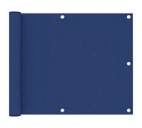 Xichuzi Toldo para balcón de Tela Oxford Azul 75x400 cm, Toldo Lateral, Toldos Jardin, Toldo Pergola, Cortina Toldo Exterior, Toldos para Terrazas Exteriores - 135009