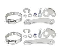 Xiciki 2 juegos de brazo de torsión para bicicleta eléctrica, brazo de torsión universal, accesorios de protección para bicicleta eléctrica, brazo de torque, amplificador de caída de bicicleta