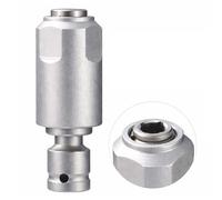Xiciki Adaptador SDS para llave de impacto, 1/2 pulgada cuadrada a SDS Plus, adaptador de acero para taladrar y cincelar con martillos eléctricos