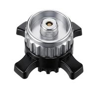 Xiciki Cartucho de gas adaptador compatible con Campingaz CV Easy Clic a EN417 válvula de rosca, cartuchos de gas, transición de cierre de bayoneta a rosca de 7/16 pulgadas, conexión para hornillos de