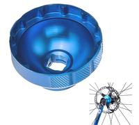 Xiciki Herramienta de extracción de pedalier BBT-69.2, 16 muescas de 44 mm, 3/8 pulgadas, herramienta de pedalier para Shimano, SRAM, Chris King, Campagnolo