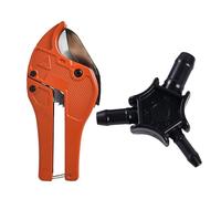 Xiciki Multicalibrador y tijeras para tubos, cortatubos, para tubos compuestos de plástico y aluminio, 16,20,26 mm, juego de tubos compuestos, tijeras de tubo de PVC, tijeras para tubos, diámetro