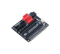 XICOOLEE Convertidor de placa de matriz RGB para placas base Raspberry Pi y Raspberry Pi Pico, una interfaz HUB75, dos conectores de entrada de alimentación tipo C 5V/4A y DC-044 5V/8A