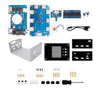 XIDIT Mister FPGA 128MB placa base V2.9+USB Hub V2.1 con kit de caja de metal DIY para Terasic DE10-Nano Mister FPGA (negro)