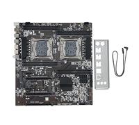 XIDIT X99 - Placa base de doble zócalo para minería LGA 2011-3, doble CPU DDR4, ranura de memoria PCI-E 16X SATA2.0 NVME M.2