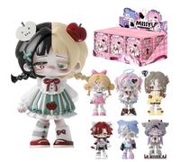 XiDonDon Missy Sweet Mourning Lolita Series Juguetes Lindos Figuras de Anime Muñecas Regalo Juguete Sorpresa Coleccionable Decoración para el hogar (Two Boxes)