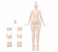 XiDonDon Nuevo Cuerpo de Muñeca BJD 1/12 para Figuras de Acción, Cuerpo de Repuesto de PVC para Accesorios de Muñecas GSC (Super White-S)