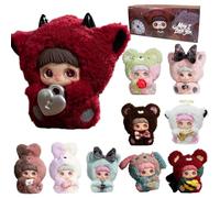 XiDonDon Serie Amor Infinito Muñeca de Vinilo con Cara Adorable, Diseño Aleatorio, Figuras de Acción, Juguetes Coleccionables, Decoración para el Hogar (Whole Set)