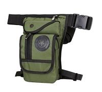 Xieben Nylon Bolsa De La Pierna De La Gota para Los Hombres De Las Mujeres De La Motocicleta De La Cintura Paquete De Viaje Al Aire Libre Que Acampa Táctico Que Camina Ciclismo EjércitoVerde