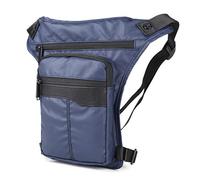 Xieben Oxford Bolsa De Pierna Caída para Hombres Mujeres Motocicleta Multiusos Crossbody Hip Bum Bolsa Cinturón Paquete De Viaje Al Aire Libre Táctico Camping Pesca Senderismo Azul