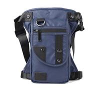Xieben Oxford Bolsa de Pierna de Gota para Hombres Mujeres Motocicleta Paquete de La Cintura del Muslo Viaje Pesca Senderismo Ciclismo Al Aire Libre Bolsa de múltiples Funciones Azul