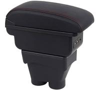 XieBin Reposabrazos del Coche Caja para Ford C-MAX 2017-, Reposabrazos de la Consola Central del Coche con Puerto USB