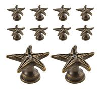 XIEHYA 10 piezas vintage cajón manija gabinete perillas decoración un solo agujero Para Gabinete Cajones(Color 2)