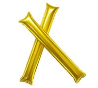 XIEHYA Palo Inflable de película Aluminio, Palos for animar, Trueno, Accesorios for for Fiestas, reuniones Deportivas, líder animación, 10/30 Uds para Eventos Deportivos(Yellow,30pcs)