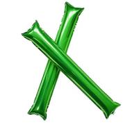XIEHYA Palo Inflable de película Aluminio, Palos for animar, Trueno, Accesorios for for Fiestas, reuniones Deportivas, líder animación, 10/30 Uds para Eventos Deportivos(Green,10pcs)