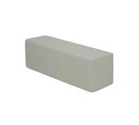 XIEMINLE Almohada rectangular para reposabrazos, cojín para reposabrazos de sofá de tamaño personalizado con cremallera, cojín grueso para soporte de brazo de sofá, relleno de espacio para leer y