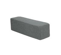 XIEMINLE Almohada rectangular para reposabrazos, cojín para reposabrazos de sofá de tamaño personalizado con cremallera, cojín grueso para soporte de brazo de sofá, relleno de espacio para leer y